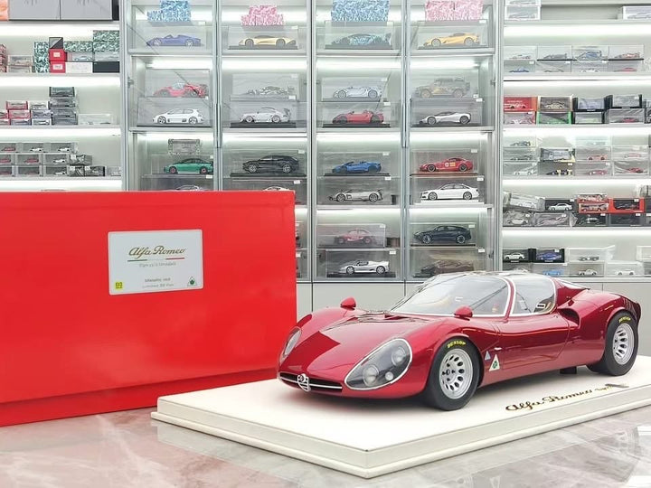 Alfa Romeo Tipo 33 Stradale (Metallic Red) [DMH] 1:8 scale
