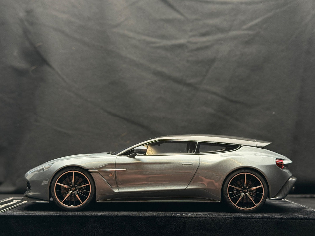 Aston Martin Vanquish Zagato (Ice Blue) [Henson&Heaven] 1/18 scale