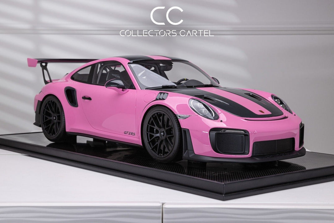 Porsche 911 GT2 RS (PTS Pink) [Dino/+] 1:8 scale