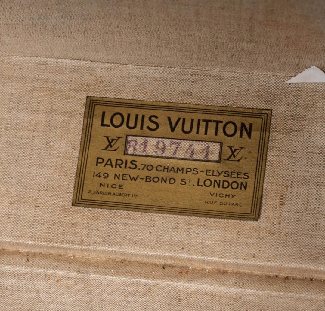 Genuine Vintage 1920-1930s Louis Vuitton Hardcase Trunk