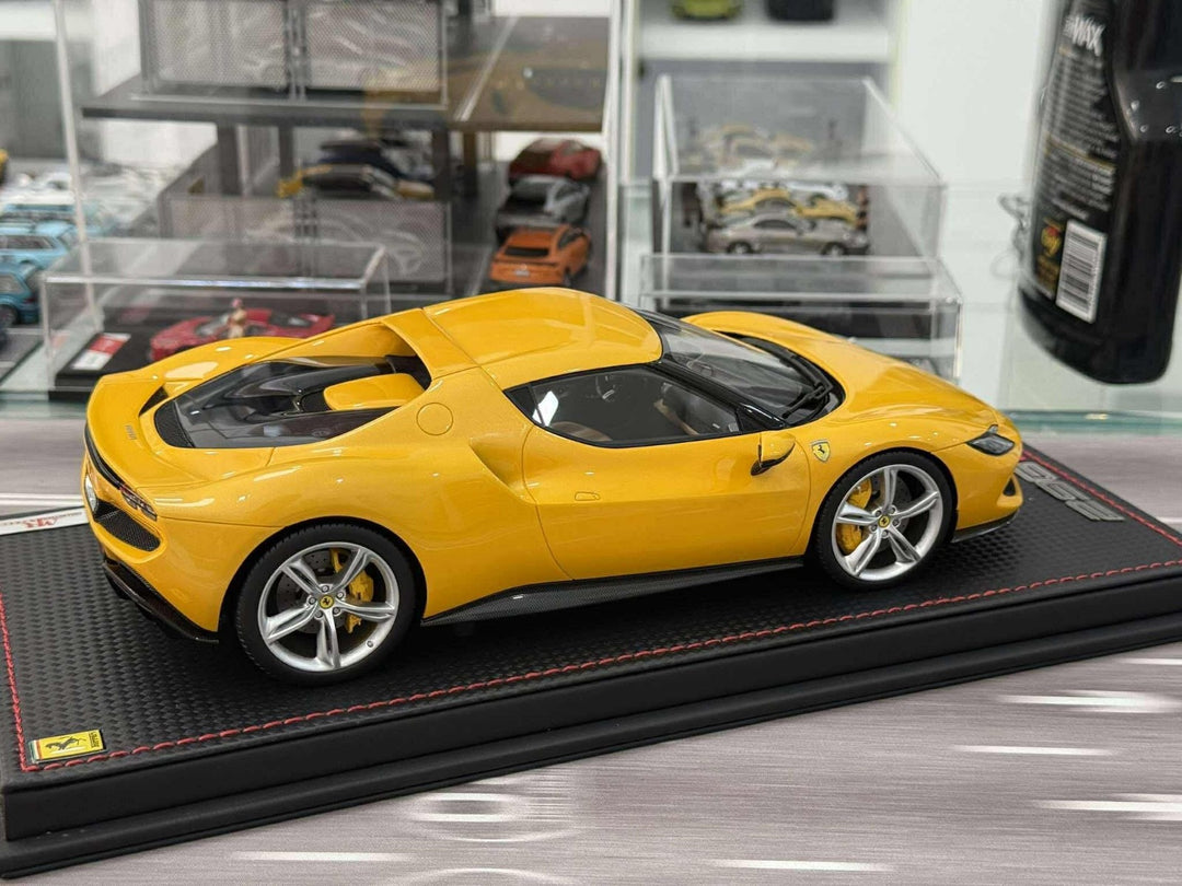Ferrari 296 GTB (Yellow) [MR Collection] 1/18 scale
