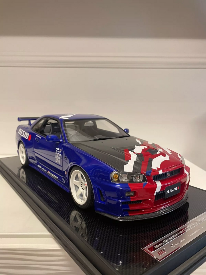 Nissan Skyline Nismo R34 GT-R R-Tune (Launch Version TAS) [+Engine] 1:12 scale