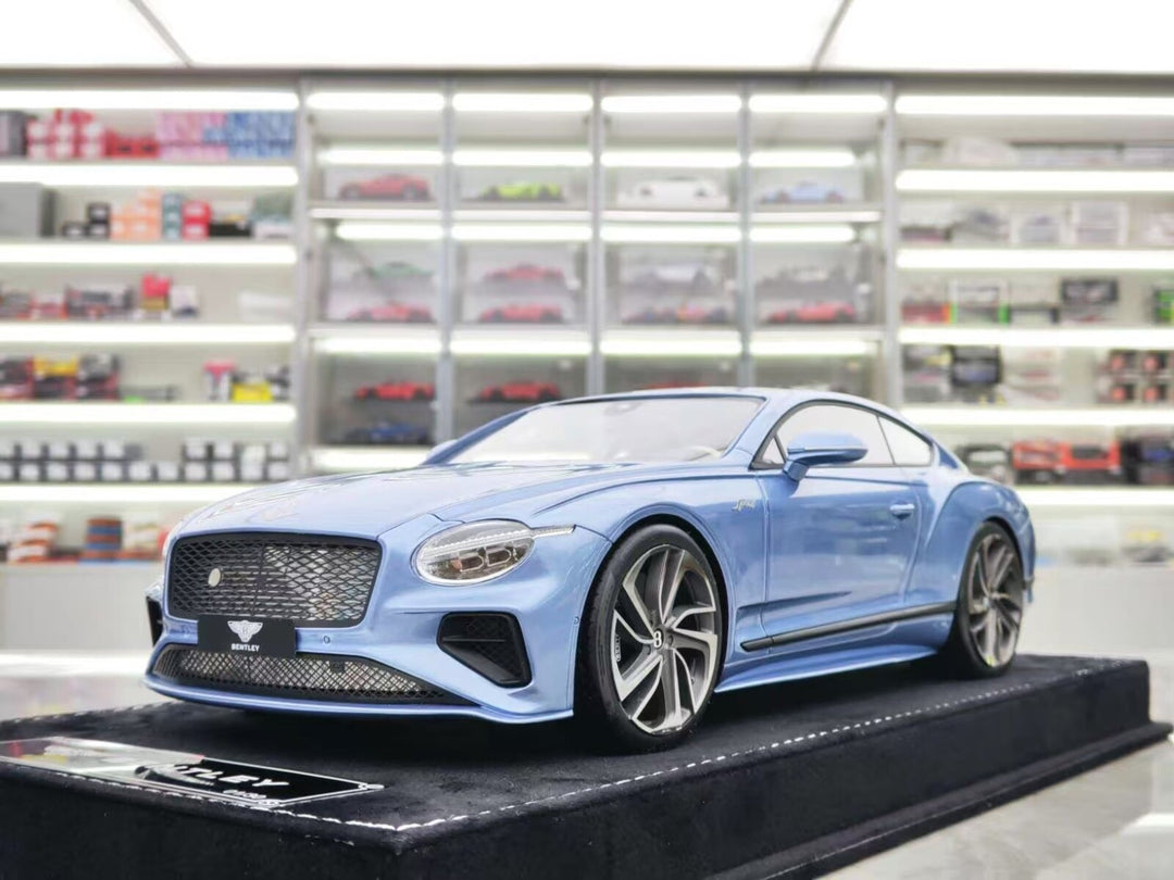 Bentley Continental GTS (Windsor Blue) [Henson&Heaven] 1/18 scale