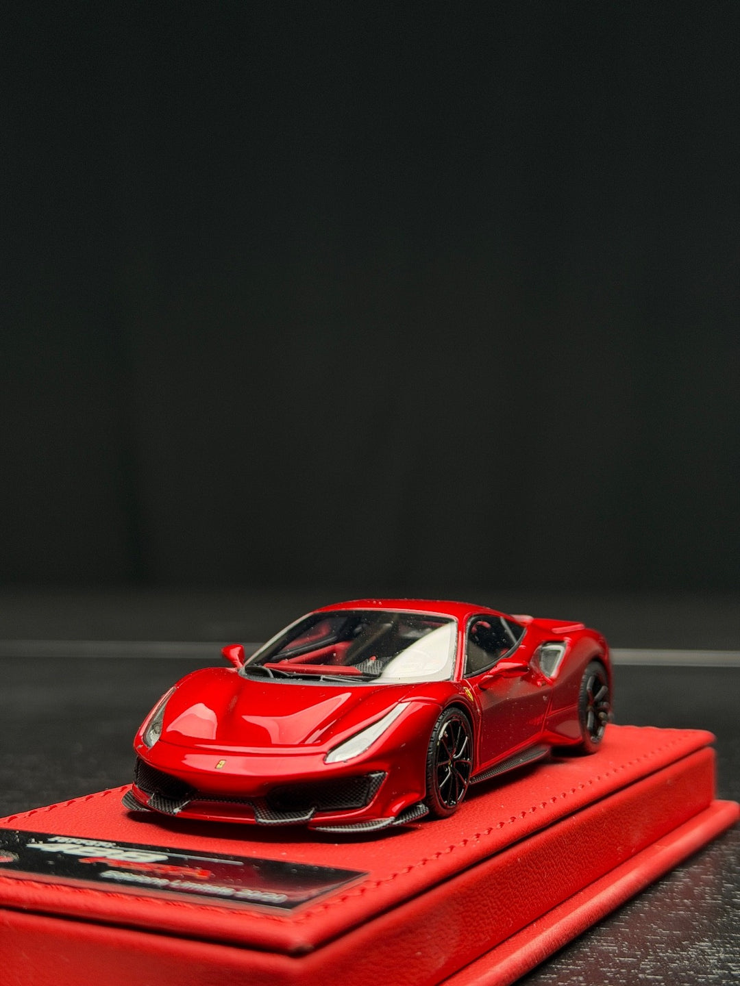 Ferrari 488 Pista (Metallic Red) [BBR Executive] 1:43 scale