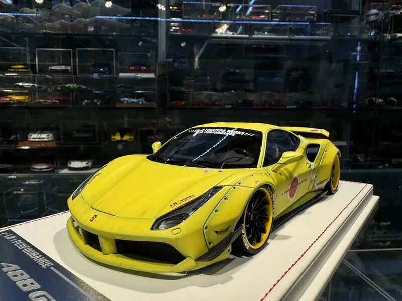 Ferrari 488 GTB LBWK (Matt Yellow Zero Fighter) [Davis & Giovanni] 1/1 ...
