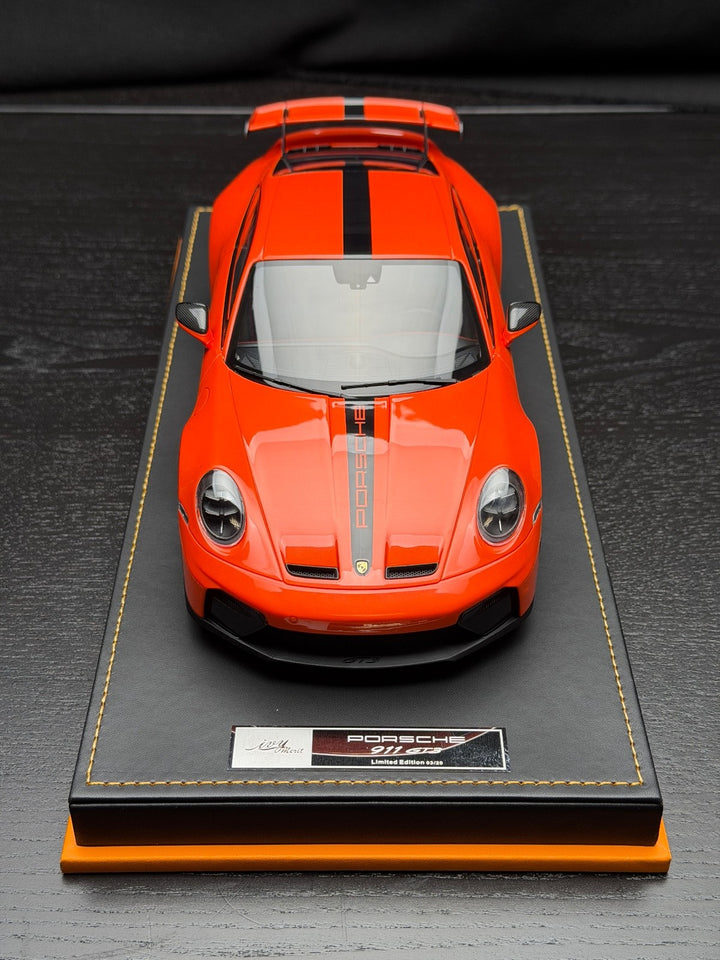 Porsche 911 GT3 (Orange/ Black) [IVY Model] 1:18 scale