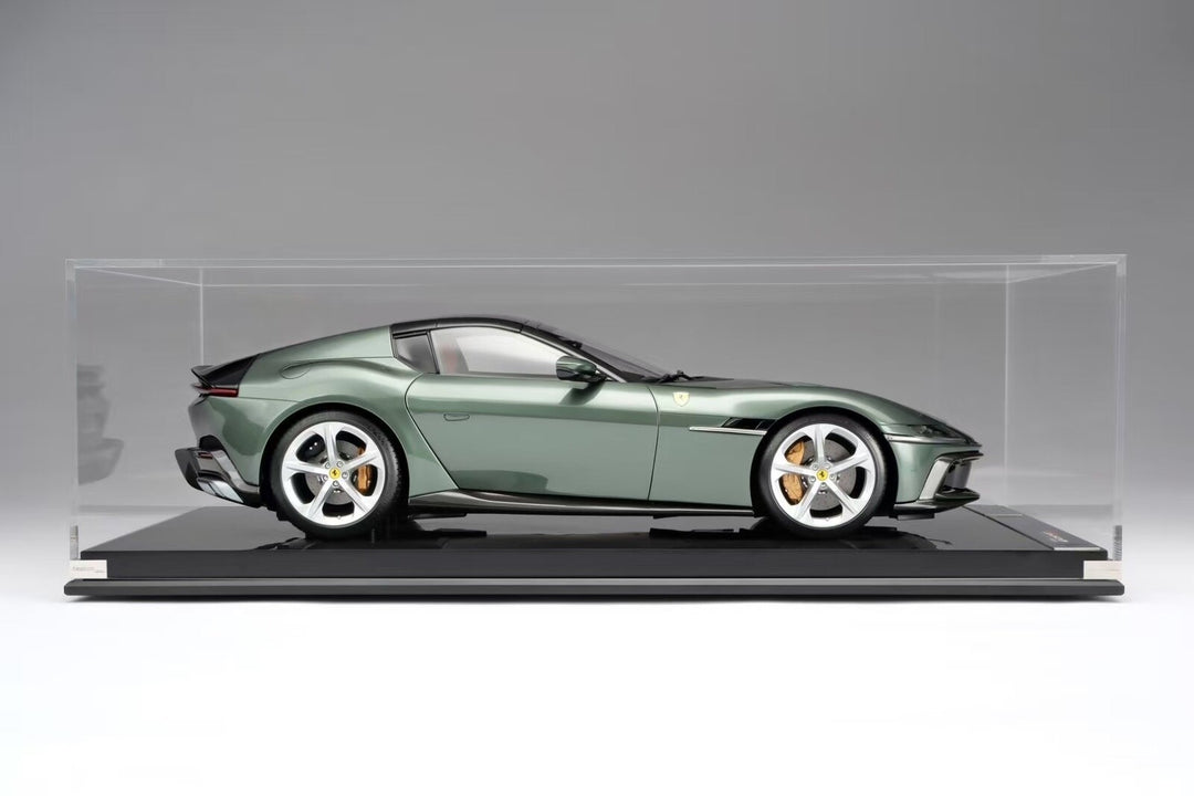 Ferrari 12 Cilindri Spider (Verde Toscana) [Fully opening] By: Amalgam 1:8 scale