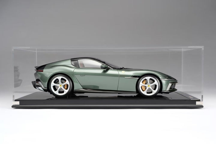 Ferrari 12 Cilindri Spider (Verde Toscana) [Fully opening] By: Amalgam 1:8 scale