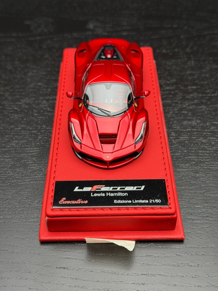 Ferrari LaFerrari (Red, Lewis Hamilton) [BBR Executive] 1:43 scale
