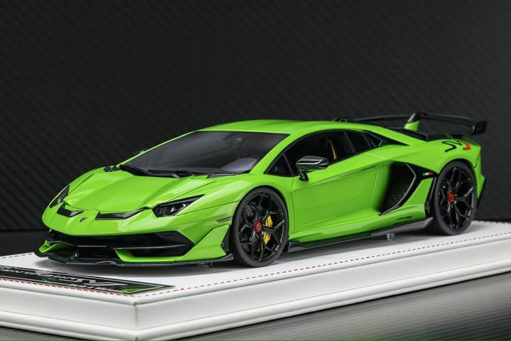 Lamborghini Aventador SVJ NOVITEC (Green) [Davis & Giovanni] 1:18 scale