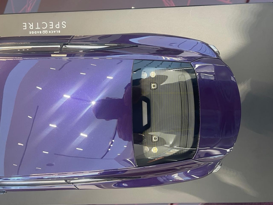 Rolls-Royce Spectre Black Badge [Fully opening + Lights] By: Amalgam 1:8 scale