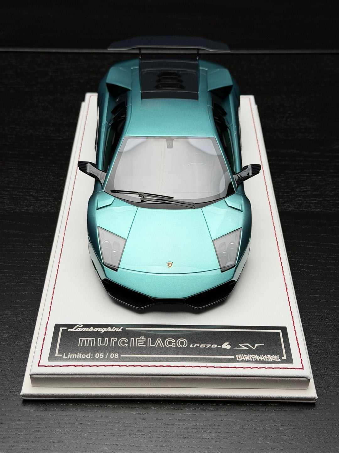 Lamborghini Murcielago LP670-4 SV (Met Light Blue) [Davis & Giovanni] 1:18 scale