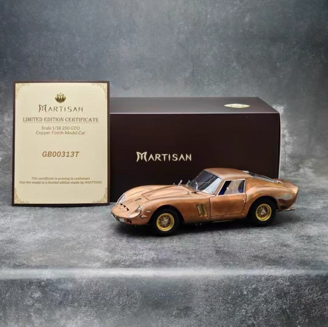 Ferrari 250 GTO (Copper) [MARTISAN] 1/18 Scale Copper Model - Extremely RARE