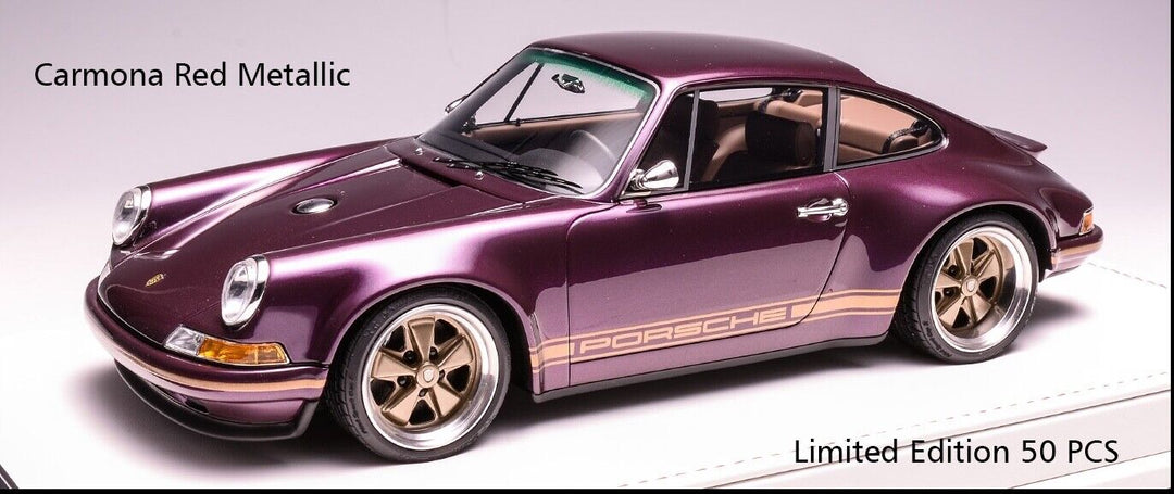 Porsche 911 Singer DLS (Carmona Red Metallic) [Ivy Merit Model] 1/18 scale