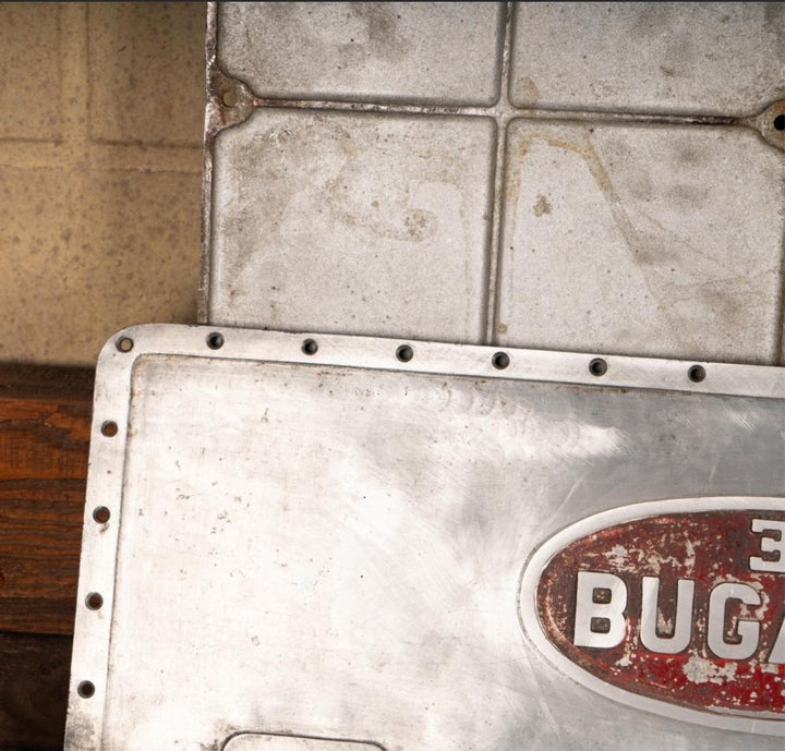 1920-1930s Real Bugatti Engine Cover