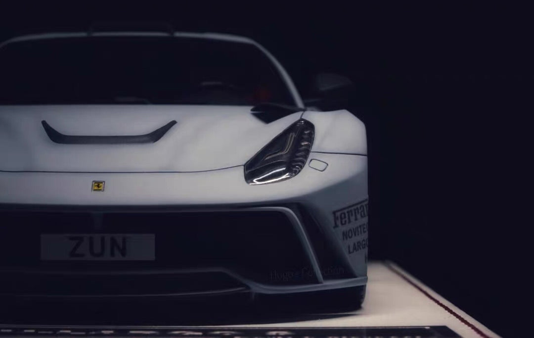 Ferrari F12 N-LARGO S NOVITEC (Matte Gray/ ZUN) [Davis & Giovanni] 1:18 scale