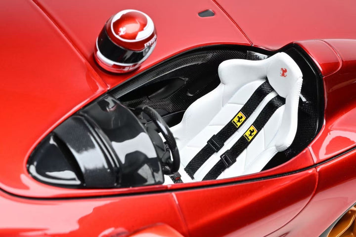 Ferrari Monza SP1 (Rosso Magma/ with Helmet) [Hermez Collection] 1/18 scale