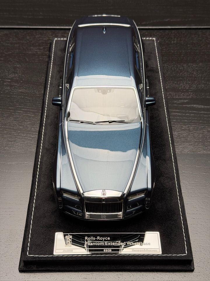 Rolls-Royce Phantom Series II Long Wheelbase (Dark Blue) [H&H] 1/18 scale