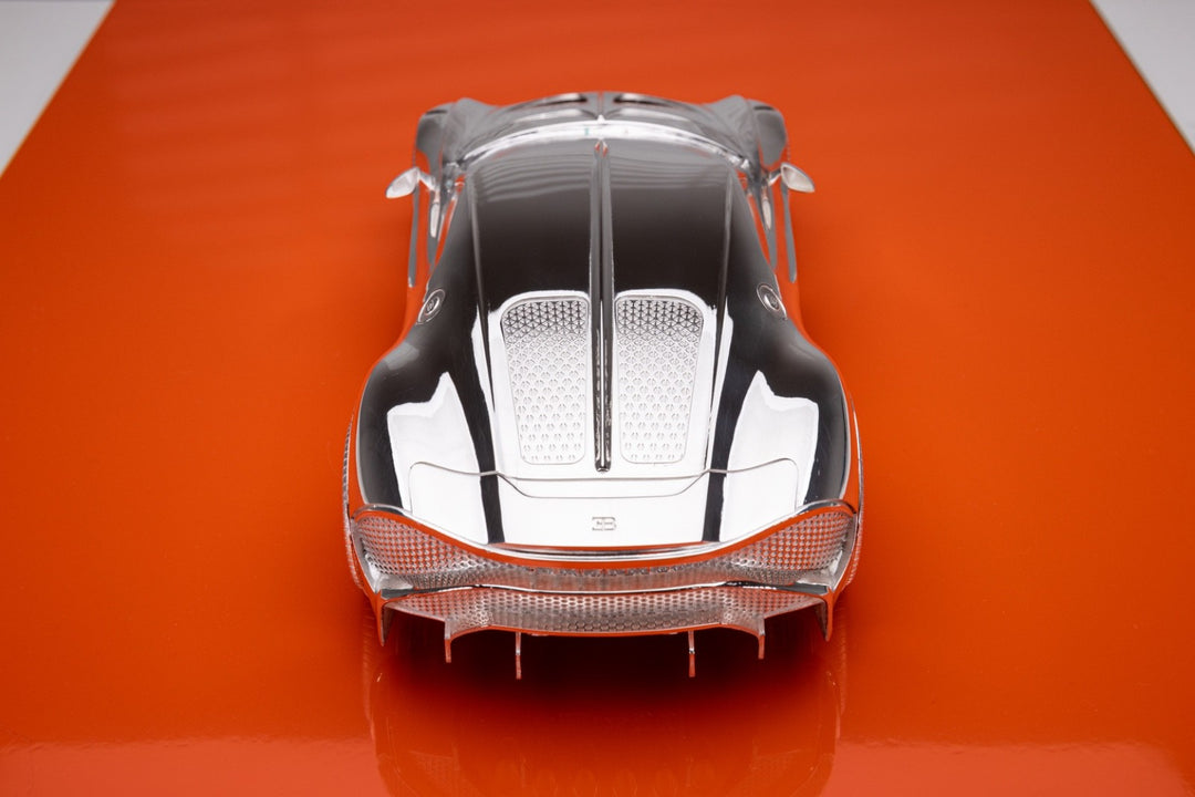Asprey London & Bugatti - Bugatti La Voiture Noire (Solid Silver Sculpture)