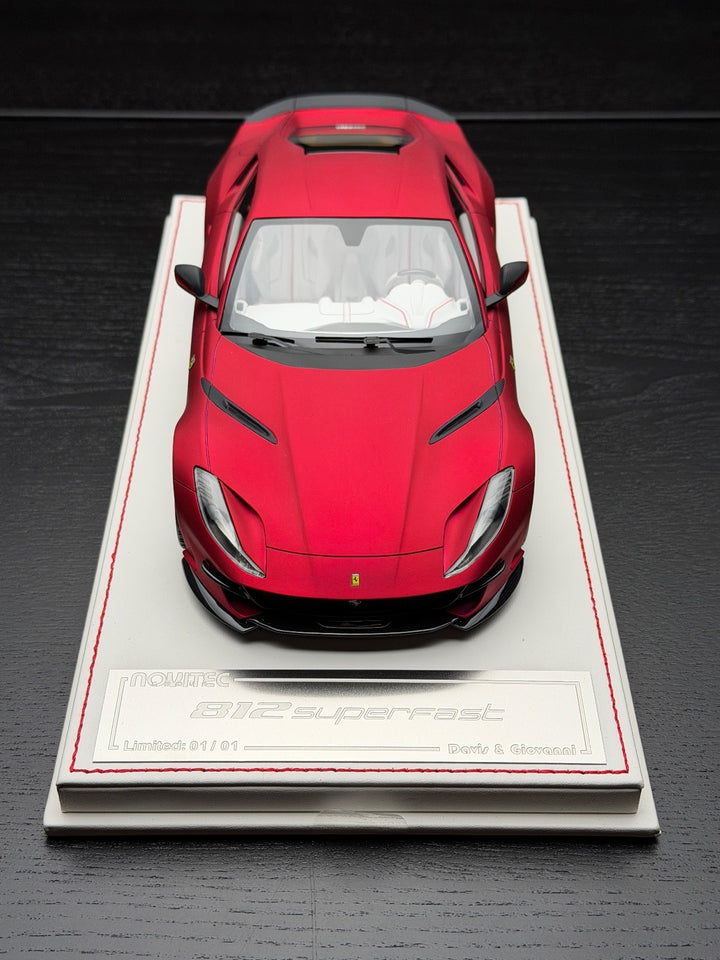 Ferrari 812 Superfast NOVITEC (Matt Chrome Red) [Davis & Giovanni] 1:18 - 1 OF 1