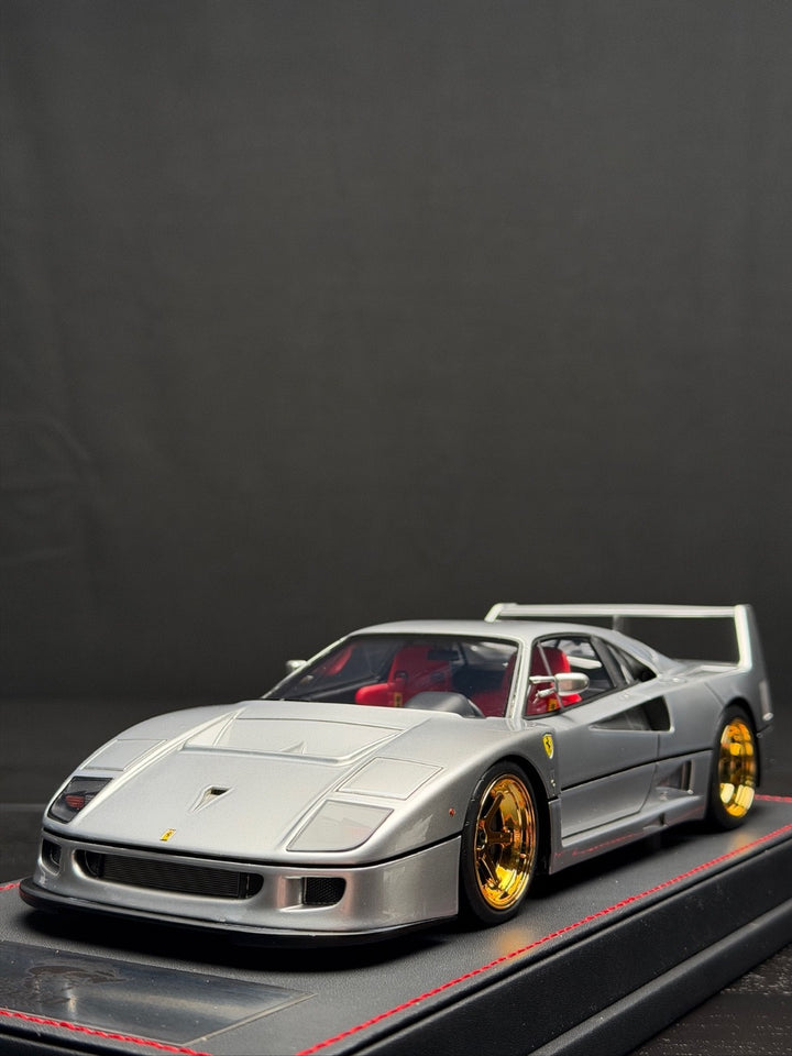 Ferrari F40 (Silver) [DIECAST SHOW] 1:18 scale