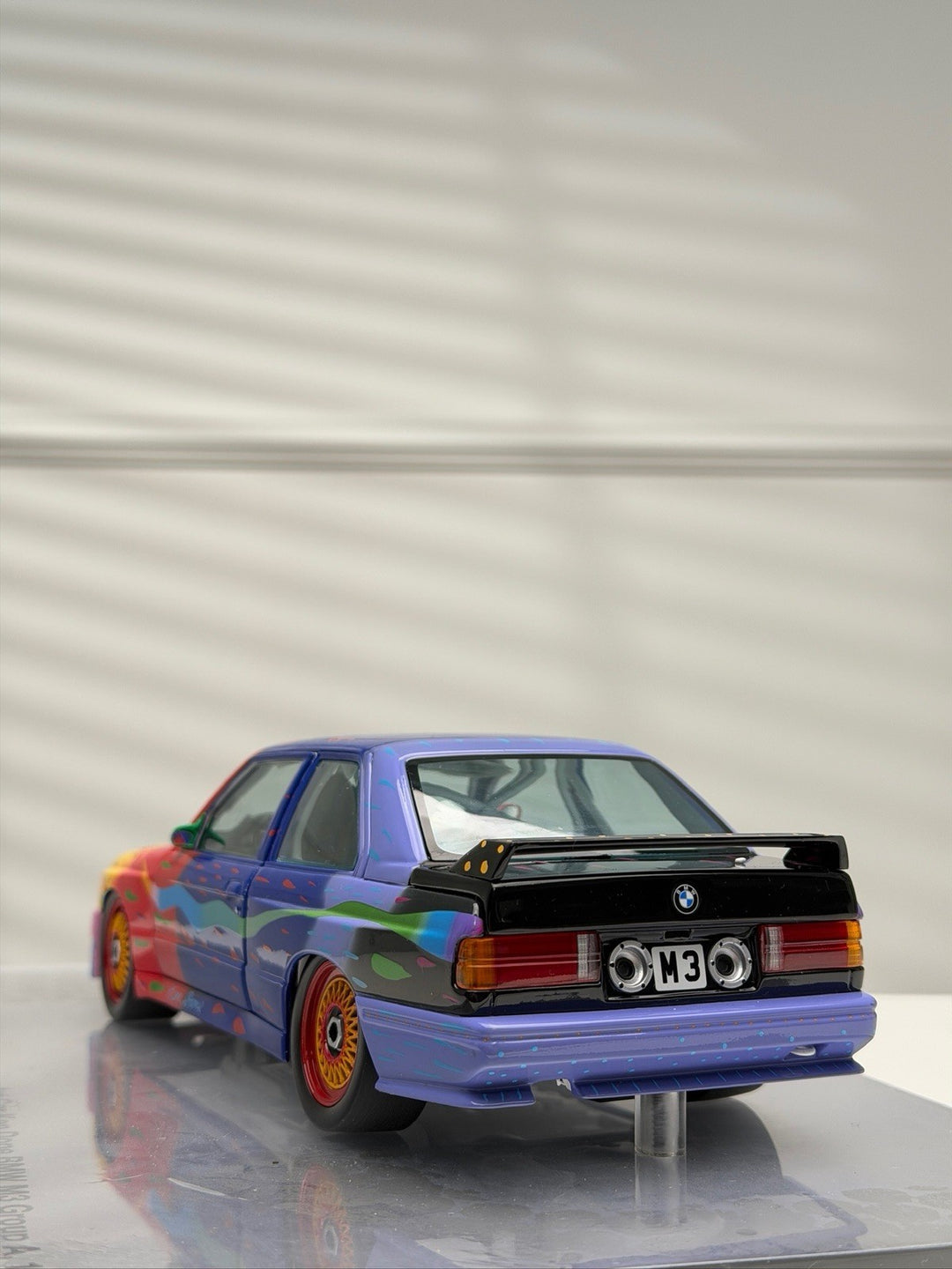 3 Art BMW Art Cars (Ken Done ,Jagamara ,Cesar Manrique[MINICHAMPS] 1/18 scale