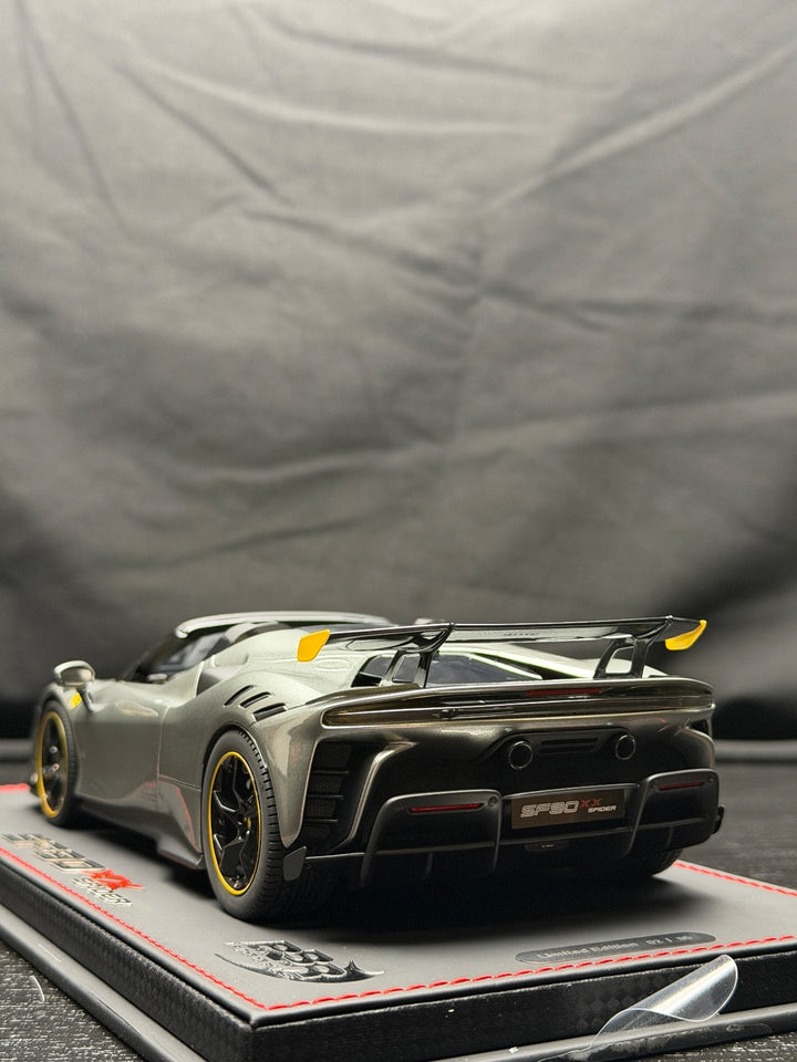 Ferrari SF90XX Spider (Dark Silver) [BBR] 1:18 scale