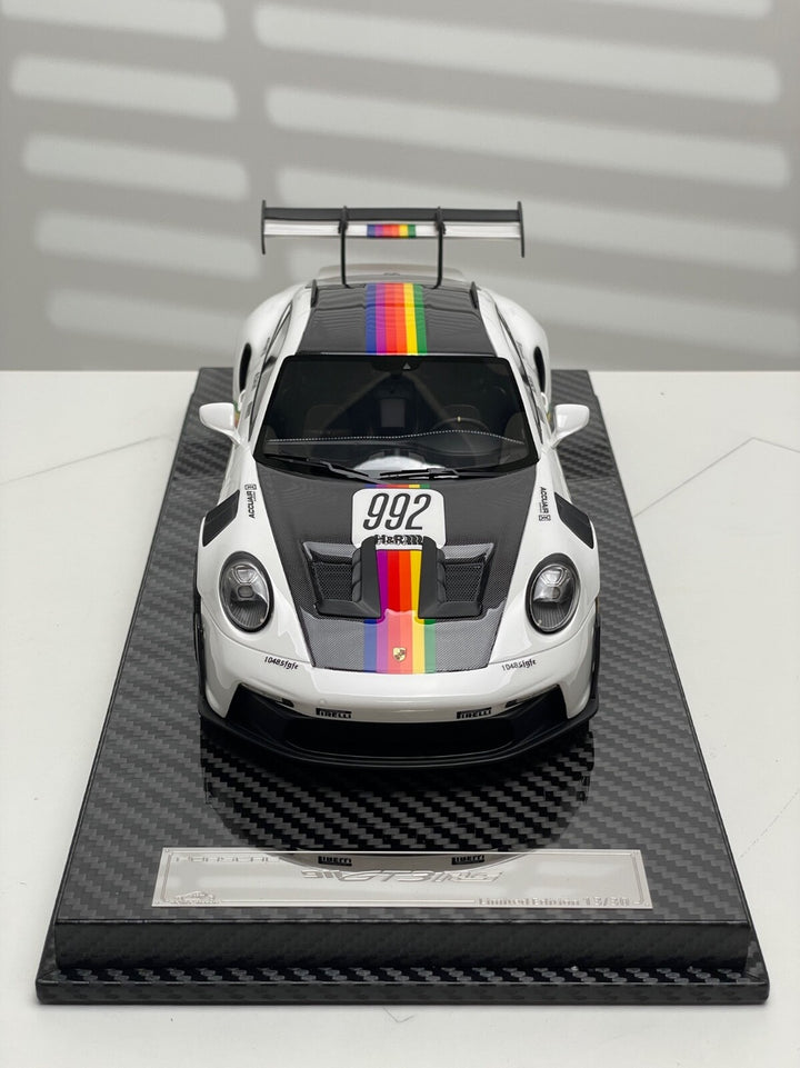 Porsche 911 GT3RS (Apple Livery) [VIP Scale Models] 1:18 scale