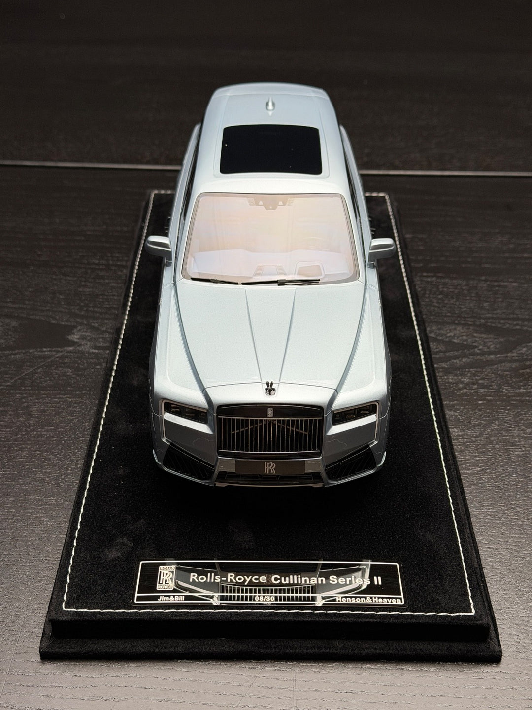 Rolls-Royce Cullinan Series II Black Badge (Sky Blue) [H&H] 1/18 scale