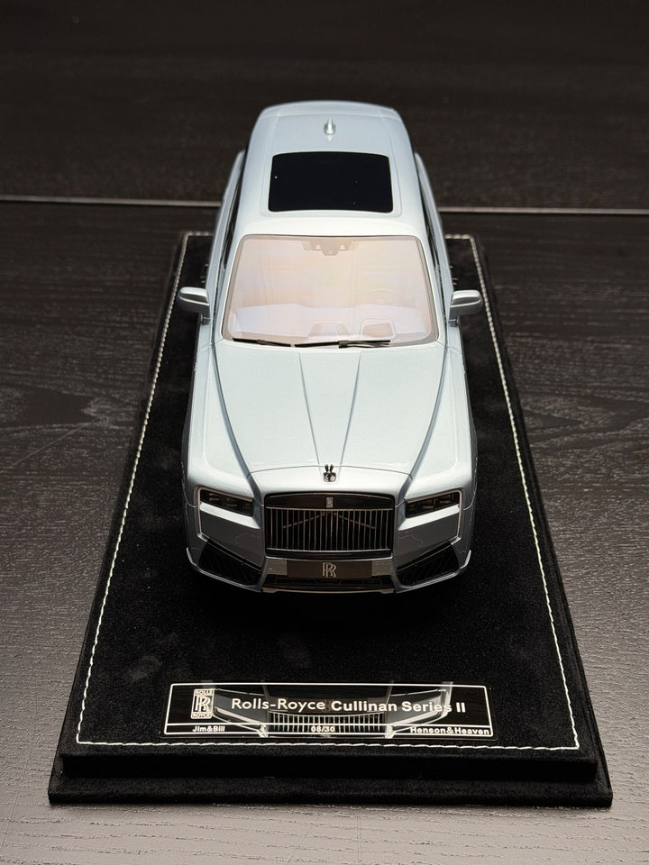 Rolls-Royce Cullinan Series II Black Badge (Sky Blue) [H&H] 1/18 scale