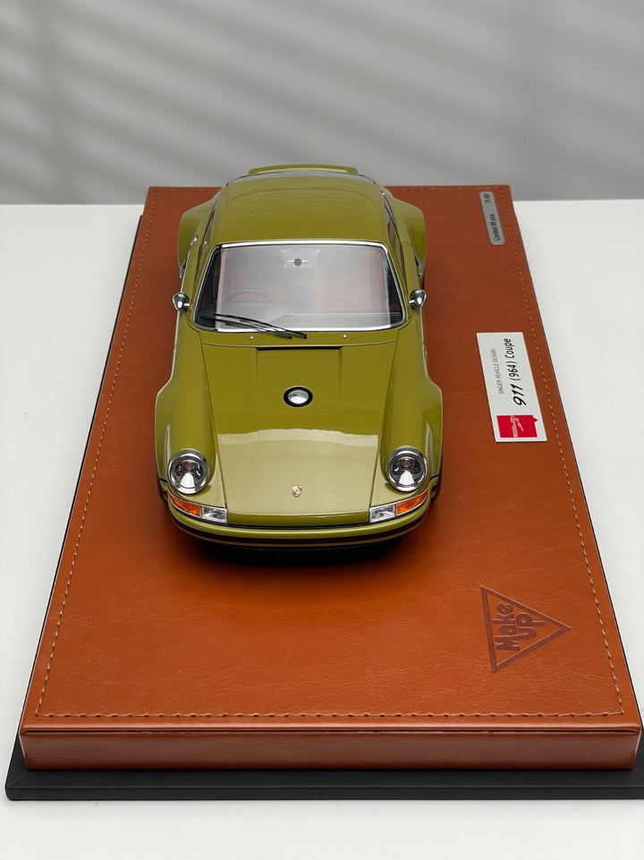 Porsche 911 Coupe Singer (Olive Drab) [Make up Eidolon] 1/18 scale