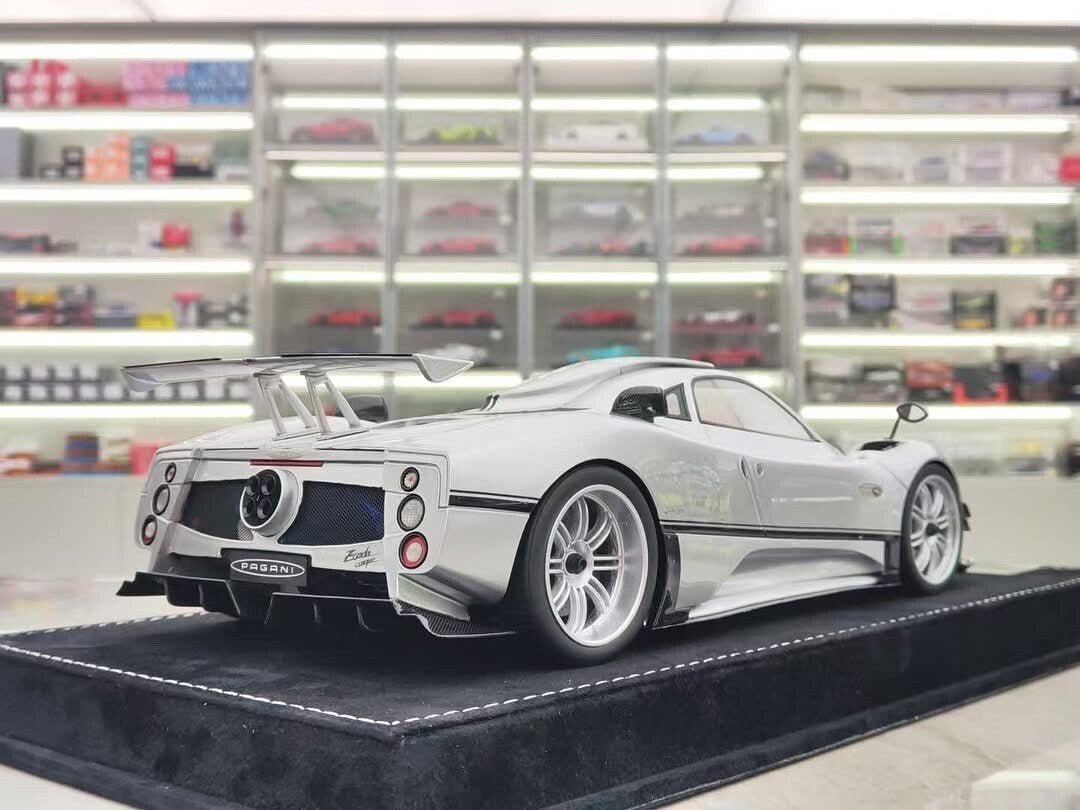 Pagani Zonda Cinque (Chrome Silver) [Henson & Heaven] 1/18 scale