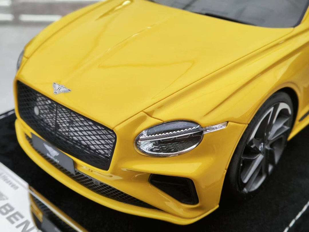 Bentley Continental GTS (Monaco Yellow) [Henson&Heaven] 1/18 scale