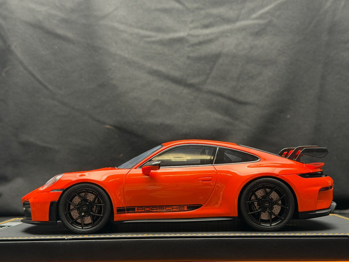 Porsche 911 GT3 (Orange/ Black) [IVY Model] 1:18 scale