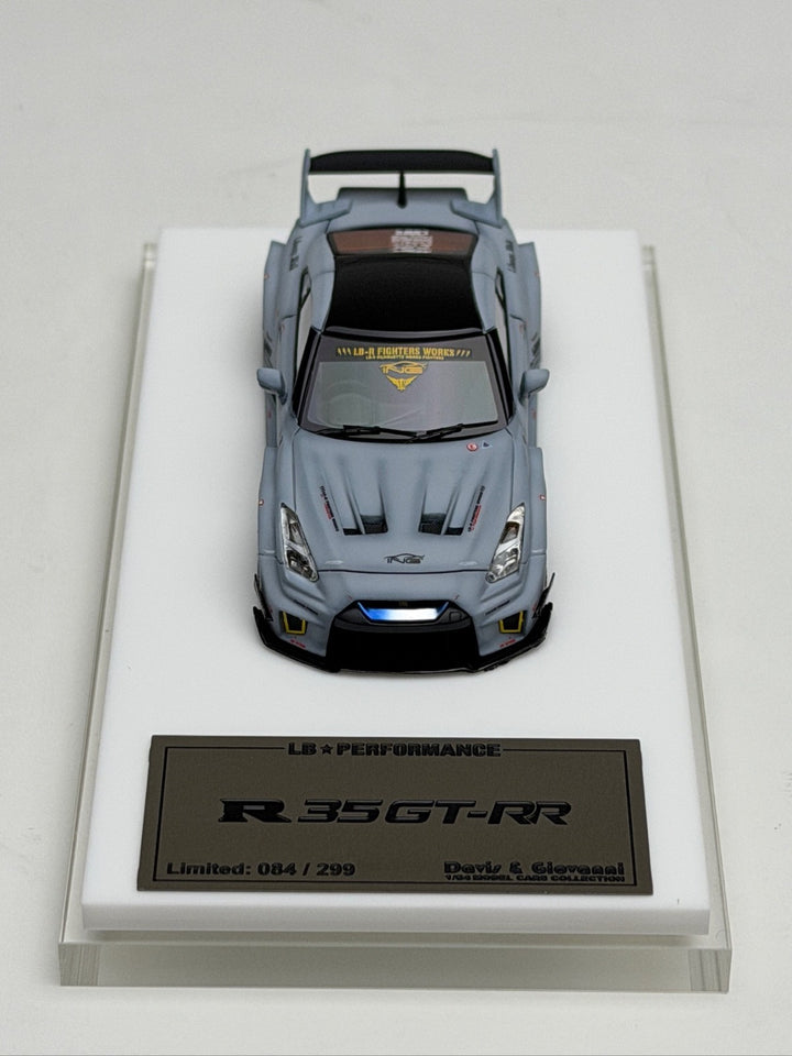 2-in-1 Nissan R35 GT-RR LBWK (Zero Fighter & NISMO)[Davis & Giovanni] 1:64 scale