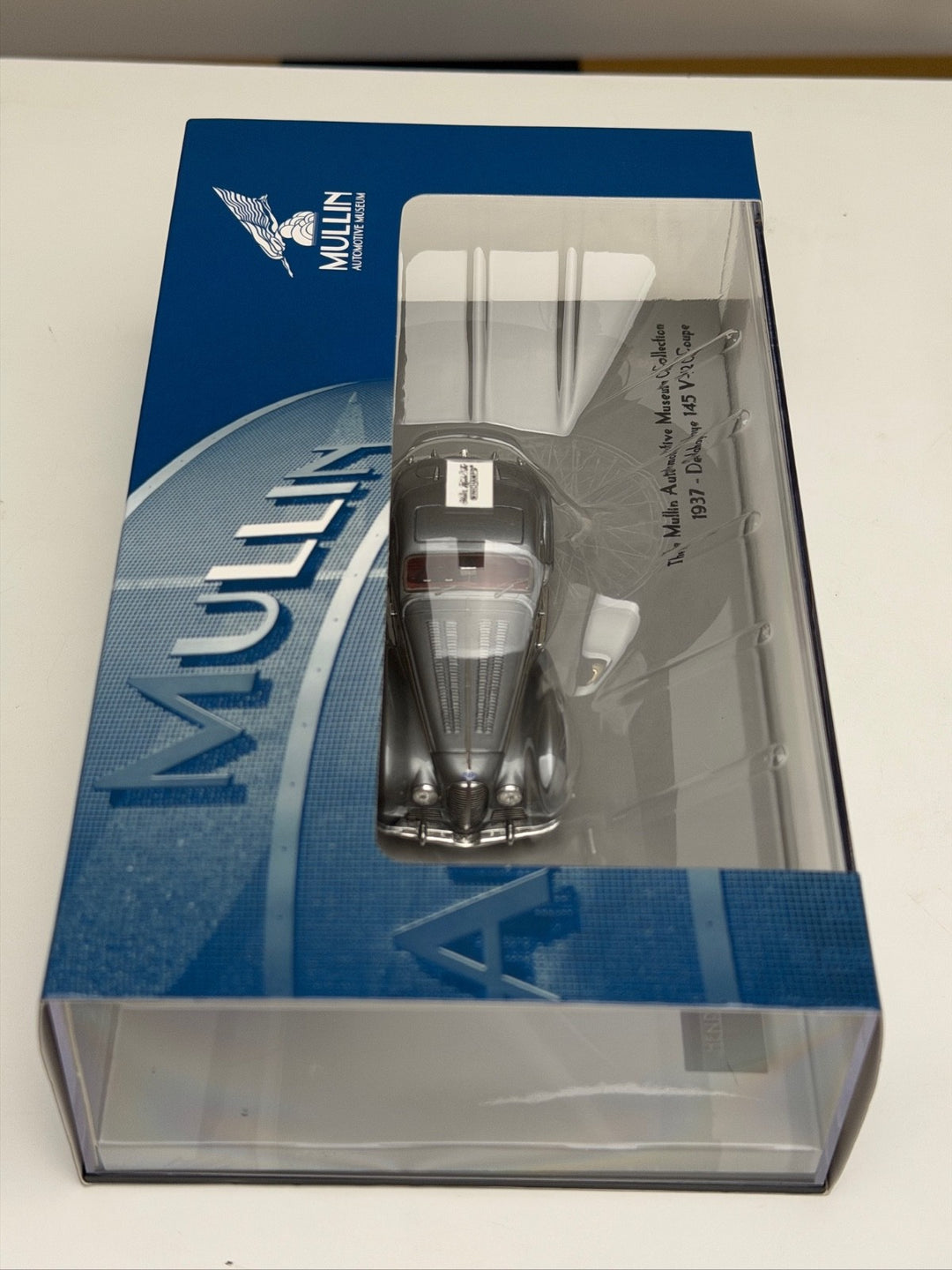 1937 Delahaye 145 V12 Coupe (Silver) [MINICHAMPS] 1/43 scale