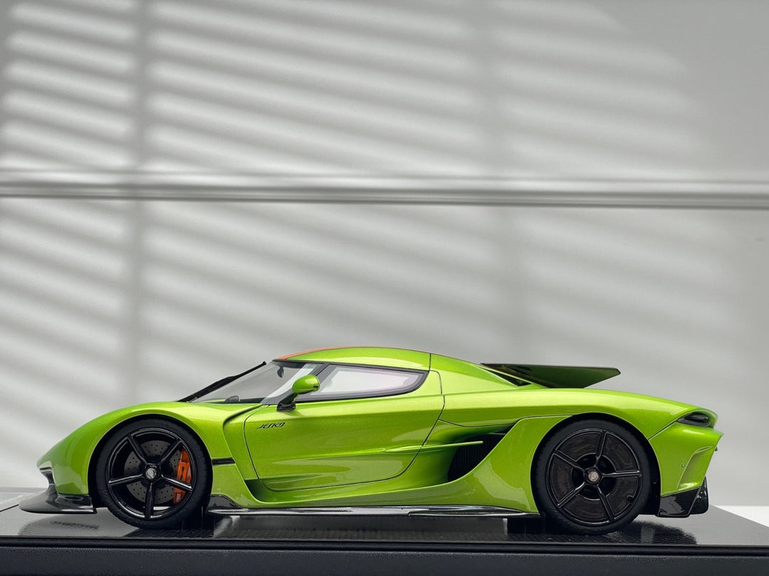 Koenigsegg Jesko Absolut (Green) [FrontiArt] 1/18 scale