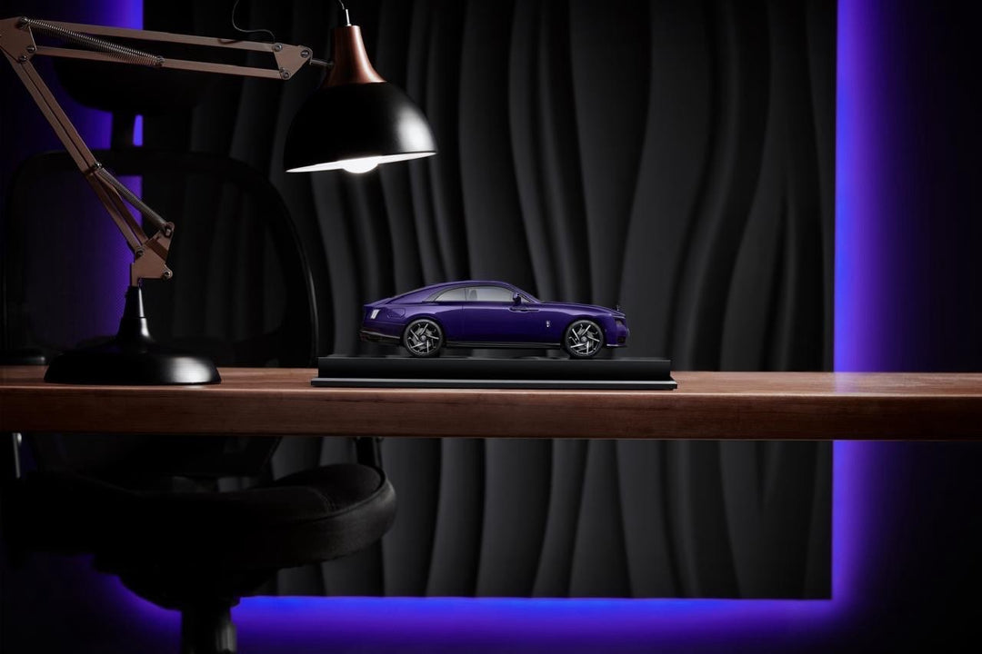 Rolls-Royce Spectre Black Badge [Fully opening + Lights] By: Amalgam 1:8 scale