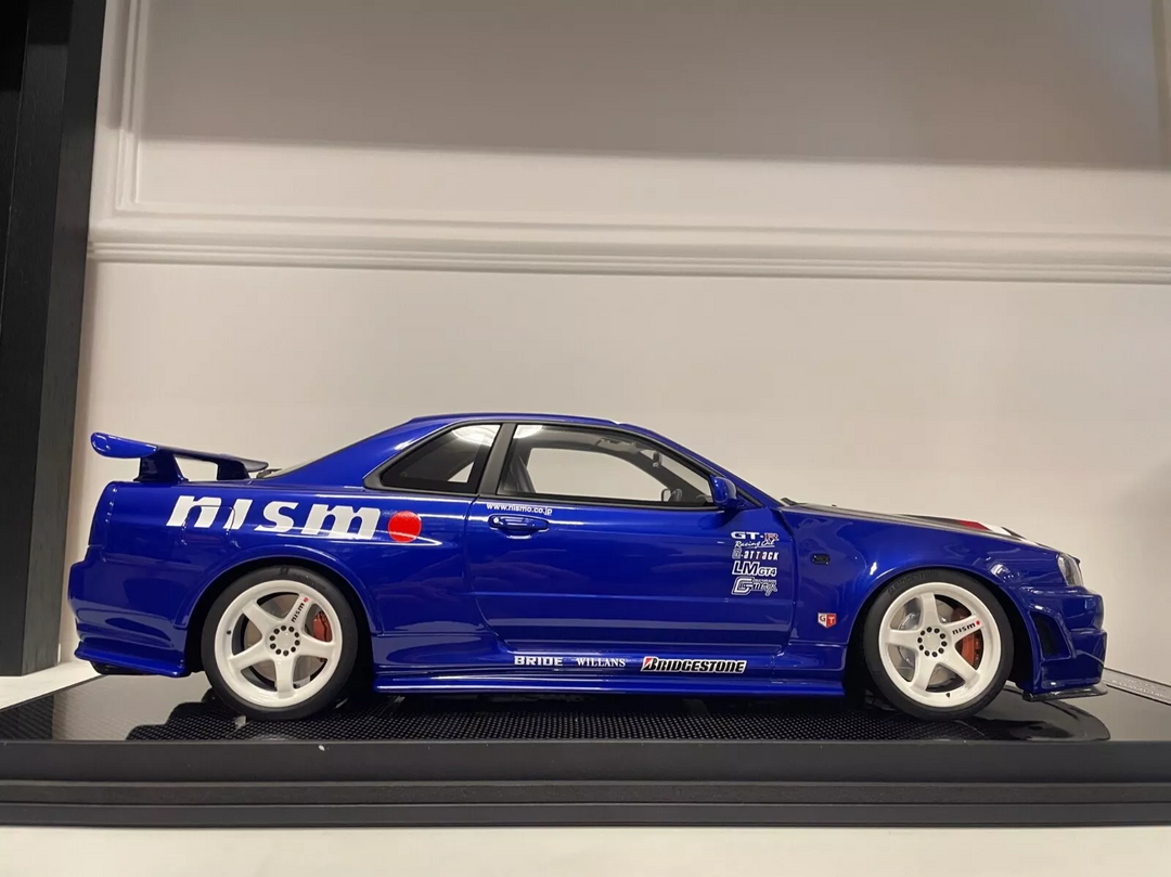 Nissan Skyline Nismo R34 GT-R R-Tune (Launch Version TAS) [+Engine] 1:12 scale