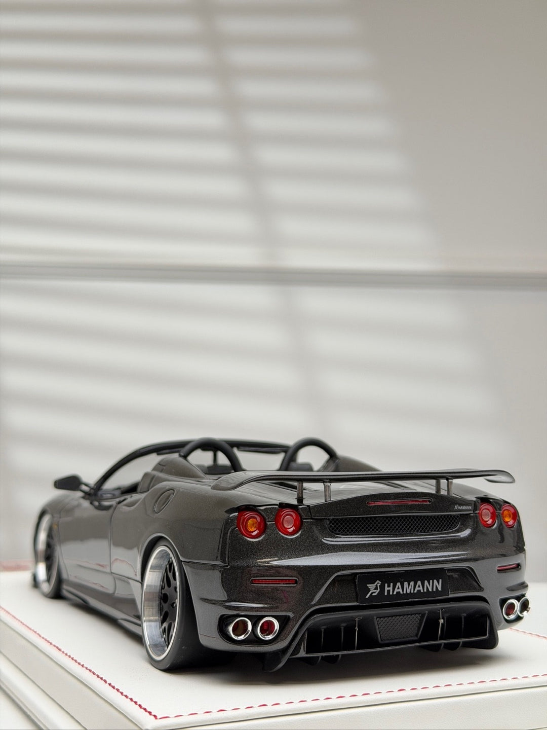 Ferrari F430 Spider HAMANN (Black) [APM Model] 1:18 scale