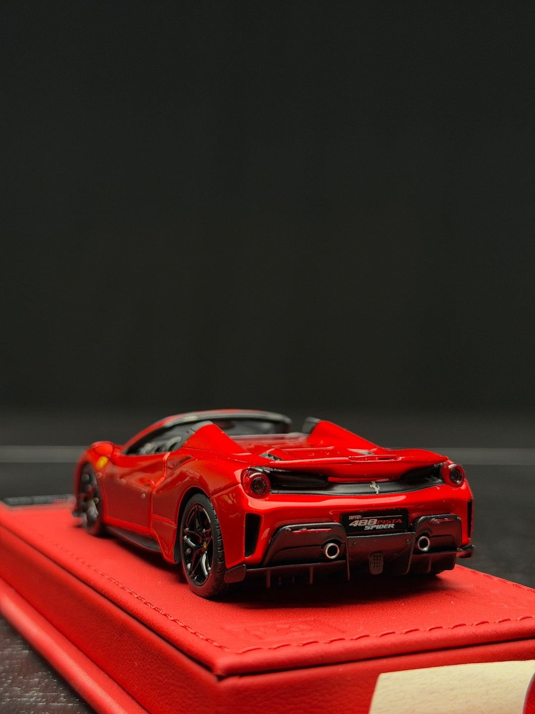 Ferrari 488 Pista Spider (Metallic Red) [BBR Executive] 1:43 scale
