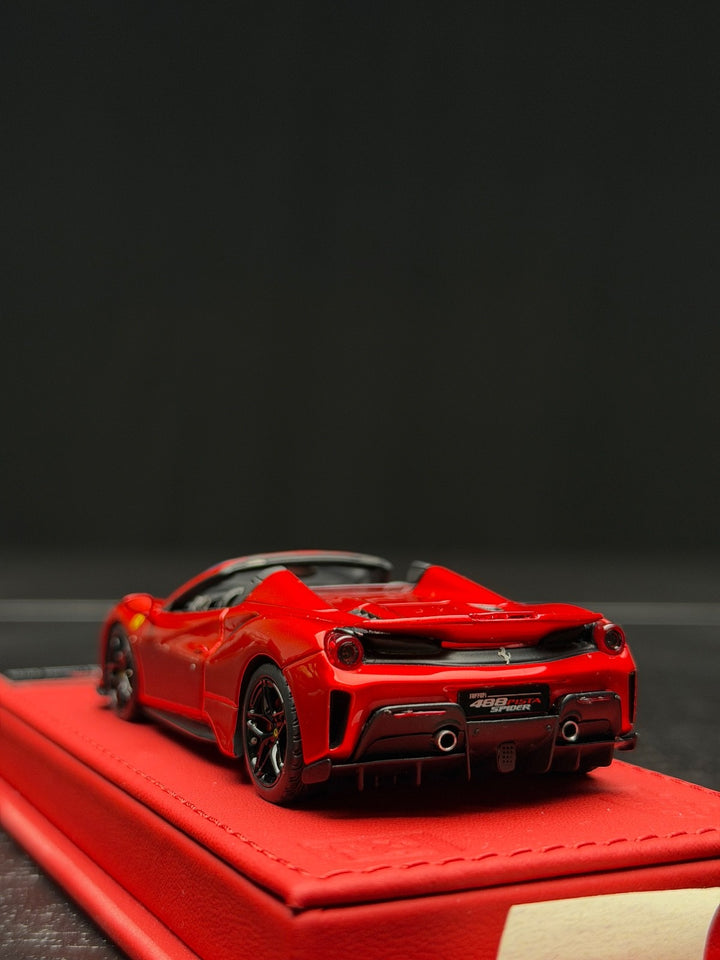 Ferrari 488 Pista Spider (Metallic Red) [BBR Executive] 1:43 scale
