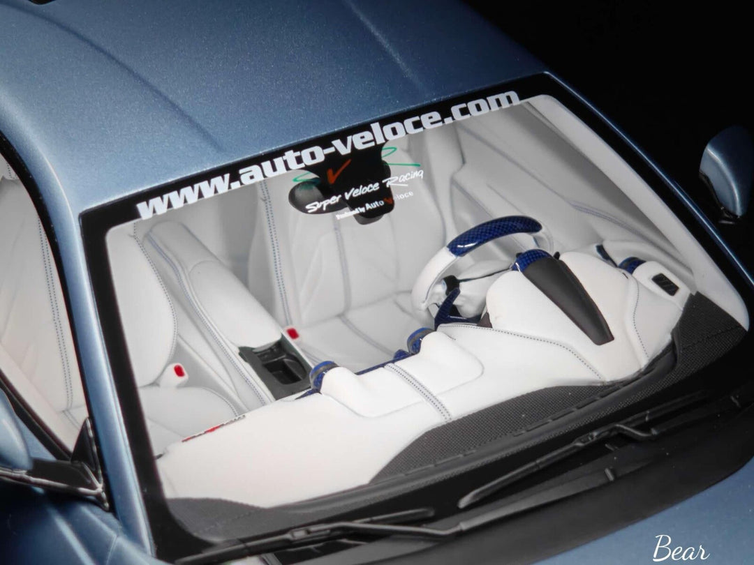 Ferrari 812 Superfast SVR (Ice Blue Metallic) [Davis & Giovanni] 1:18 scale
