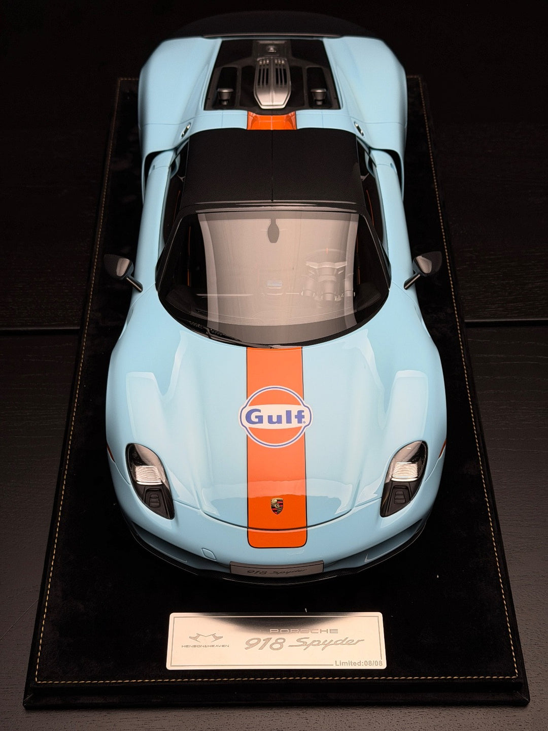Porsche 918 Spyder (Gulf Blue Livery) [H&H] 1:8 scale