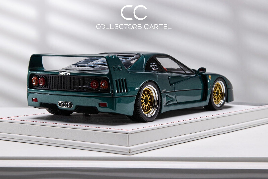 Ferrari F40 (Metallic Dark Green) [Davis & Giovanni] 1/18 scale