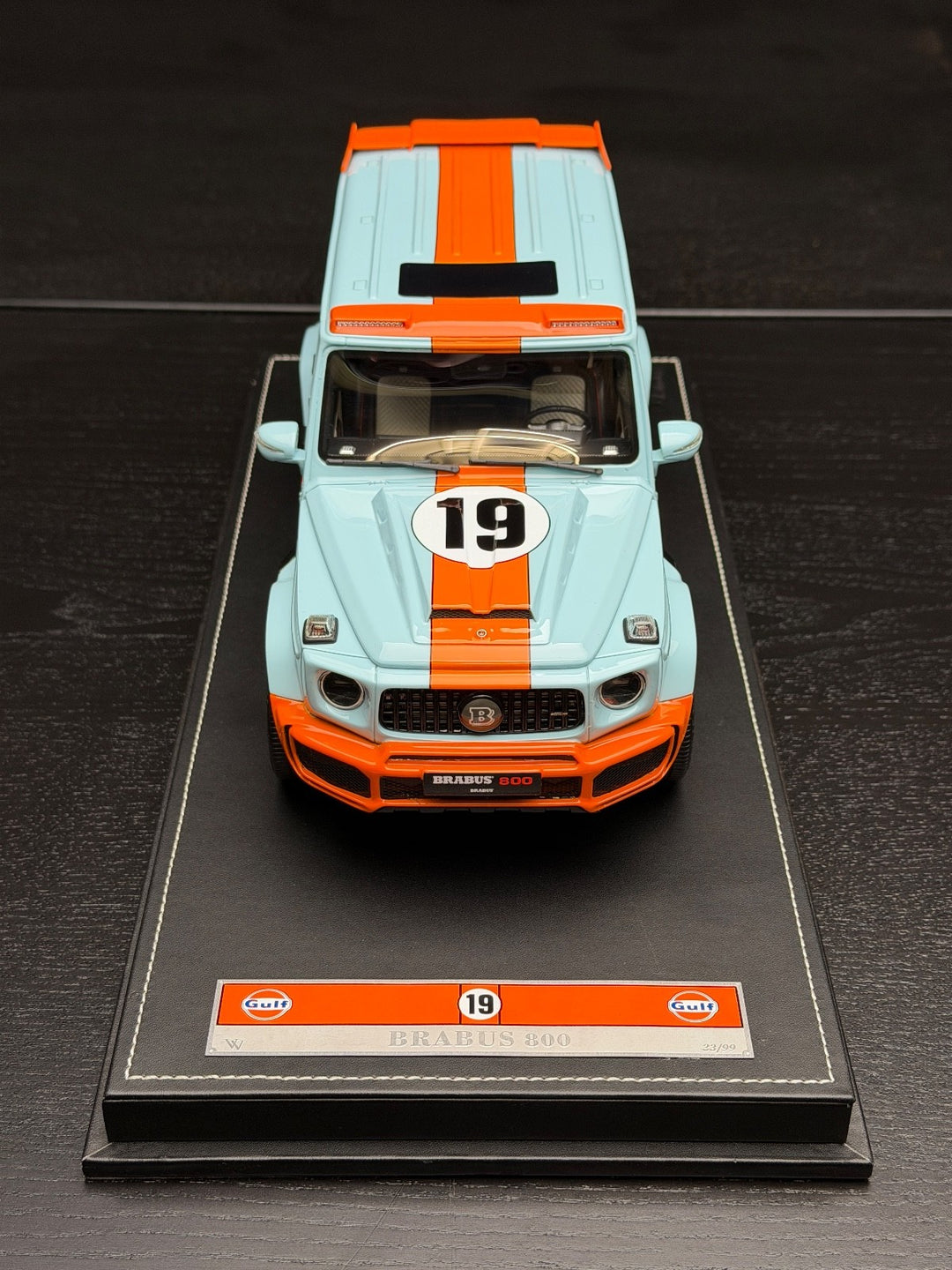 Mercedes-AMG G63 BRABUS 800 (Gulf Livery) [VIP scale Models] 1/18 scale