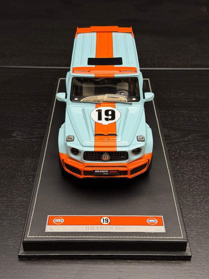 Mercedes-AMG G63 BRABUS 800 (Gulf Livery) [VIP scale Models] 1/18 scale