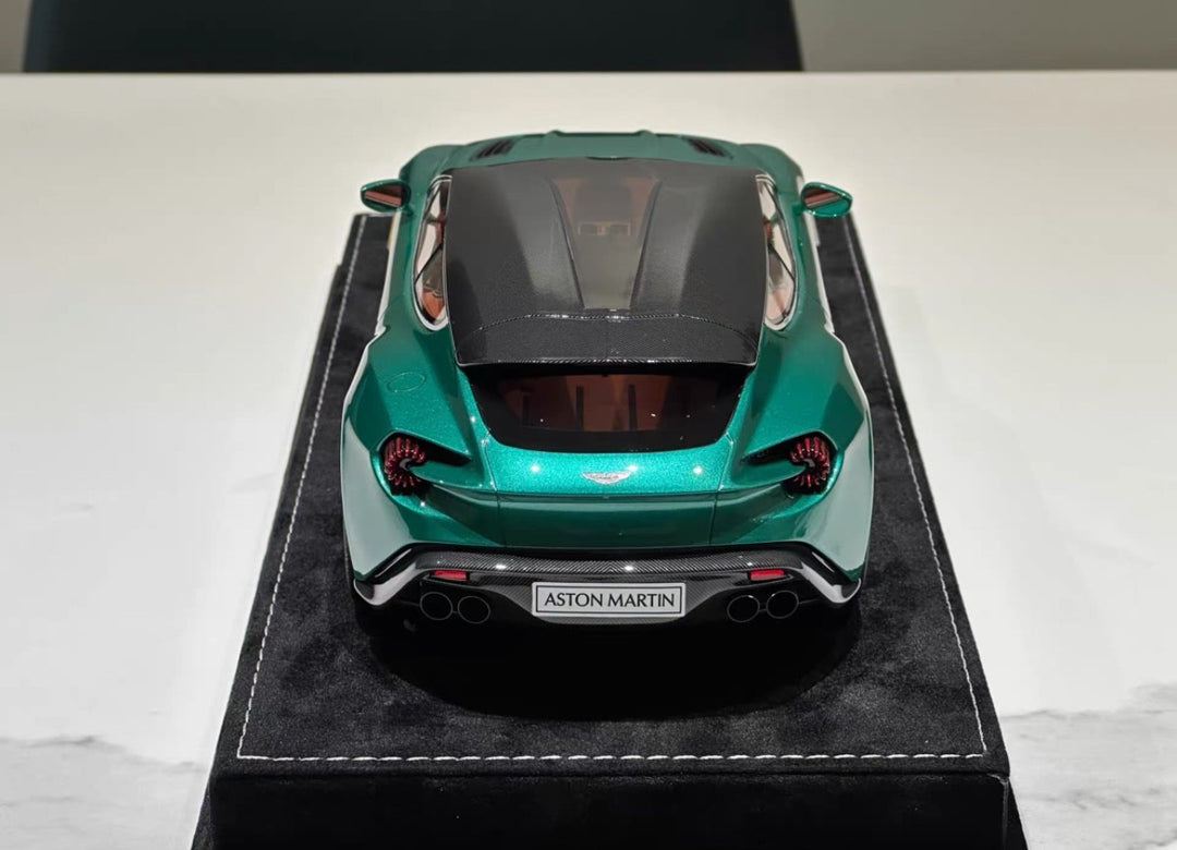 Aston Martin Vanquish Zagato (Metallic Green) [Henson&Heaven] 1/18 scale