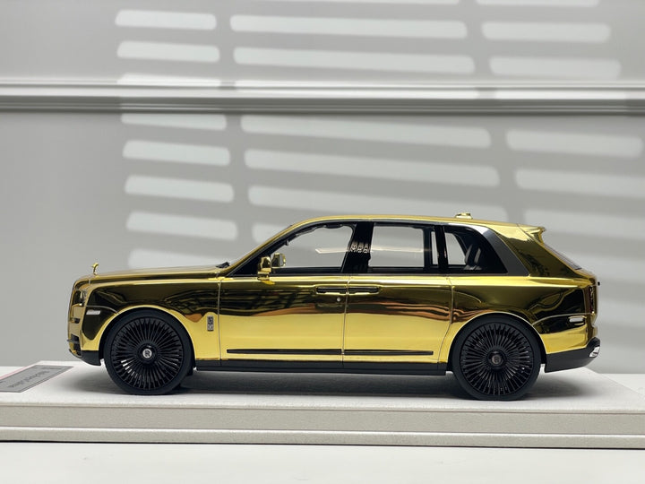 Rolls-Royce Cullinan (Chrome Gold) [GL Model] 1/18 scale