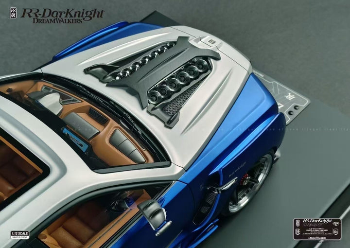 Rolls-Royce Cullinan Darknight D900 (Matt Blue/Gray) [DreamWalkers] 1:12 scale